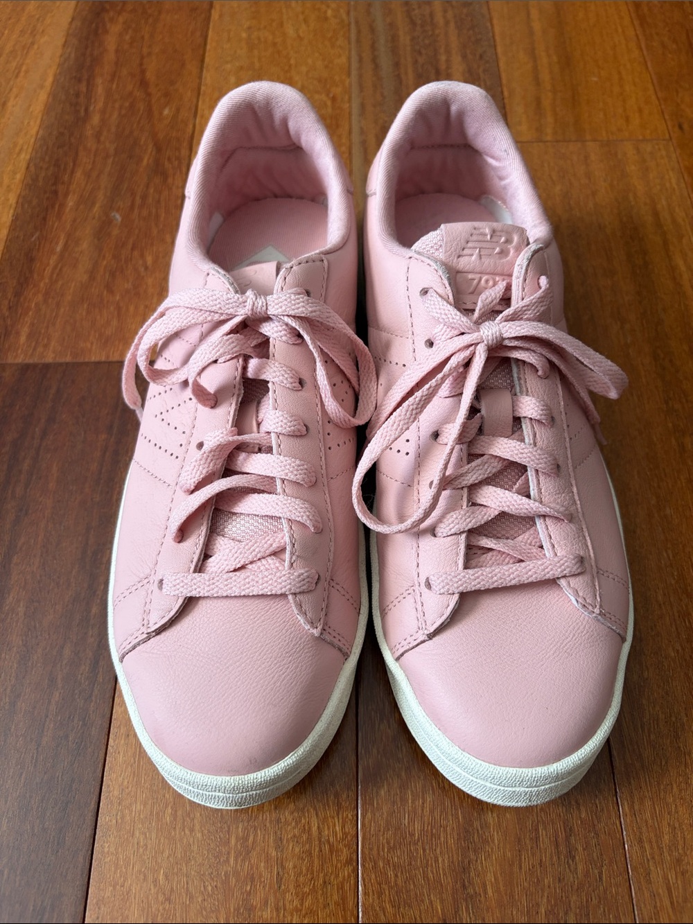 New Balance Women’s 791 Pink Leather Sneakers